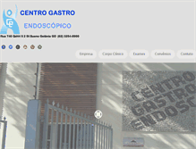 Tablet Screenshot of cgegastro.com.br